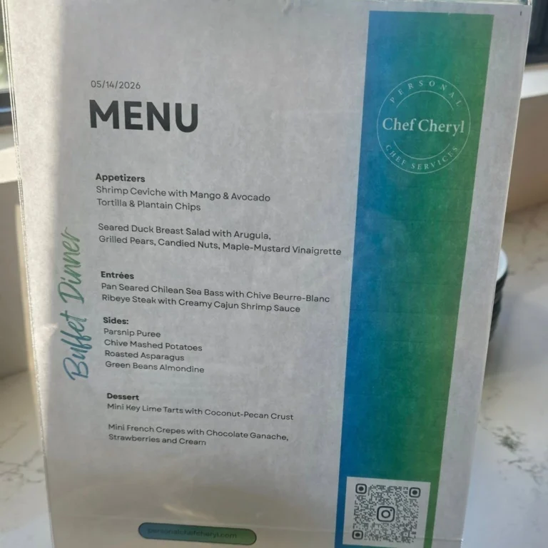 Instagram post from chef.cheryl. This post is in position 6.