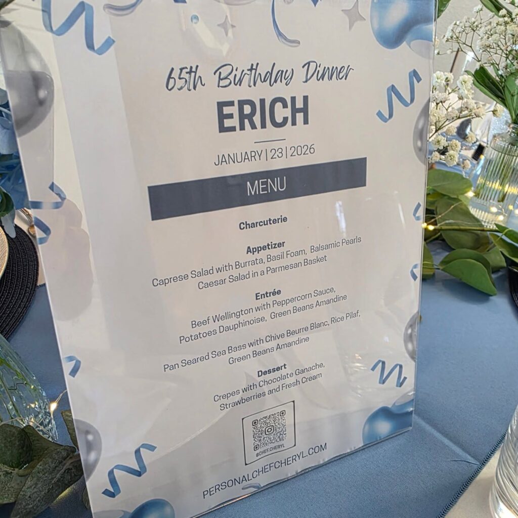 Instagram post from chef.cheryl. This post is in position 1.